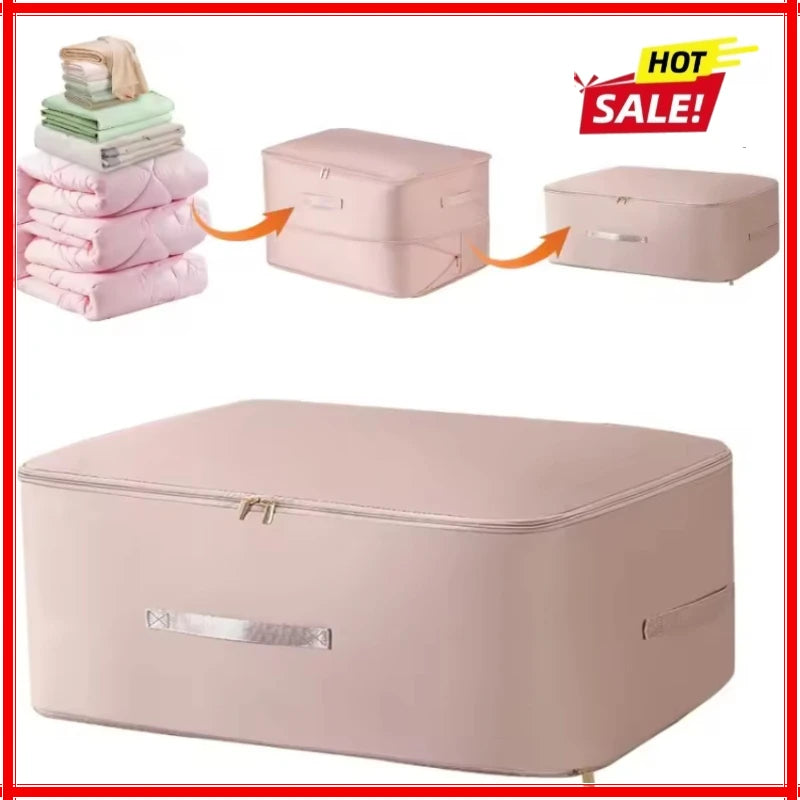 Large Capacity Compression Clothes Storage Bag Waterproof Cabinet Organizer Ultra Space Saving Quilt Pillow Blanket Storagepouch Zpaxo