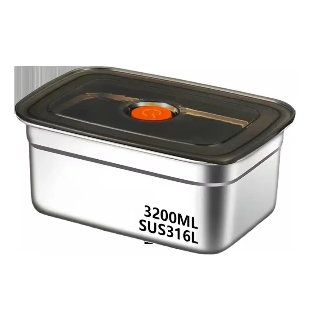 316 Stainless Steel Leak-Proof Bento Lunch Box | 500ml–3000ml Bento Lunch Box Zpaxo
