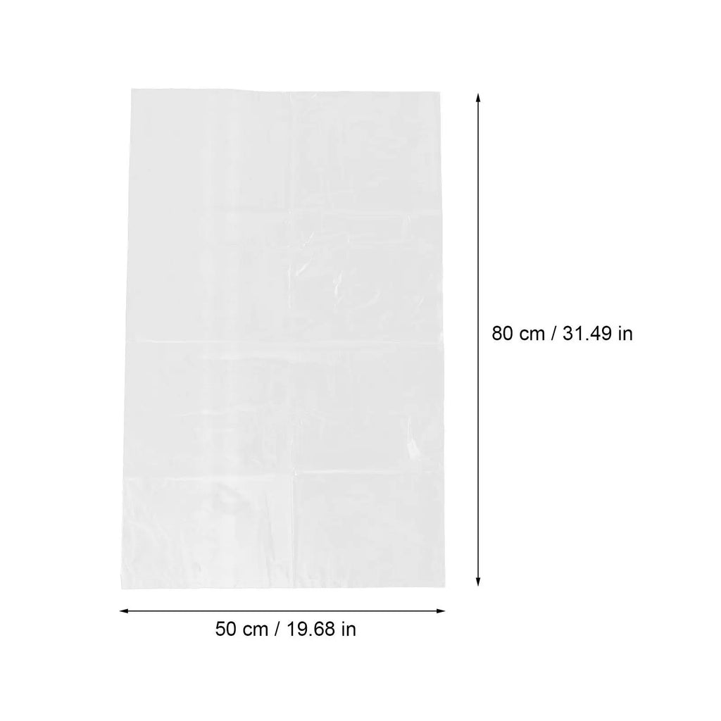 Clear Storage Bags Large Flat Pocket Transparent Clothes Cover