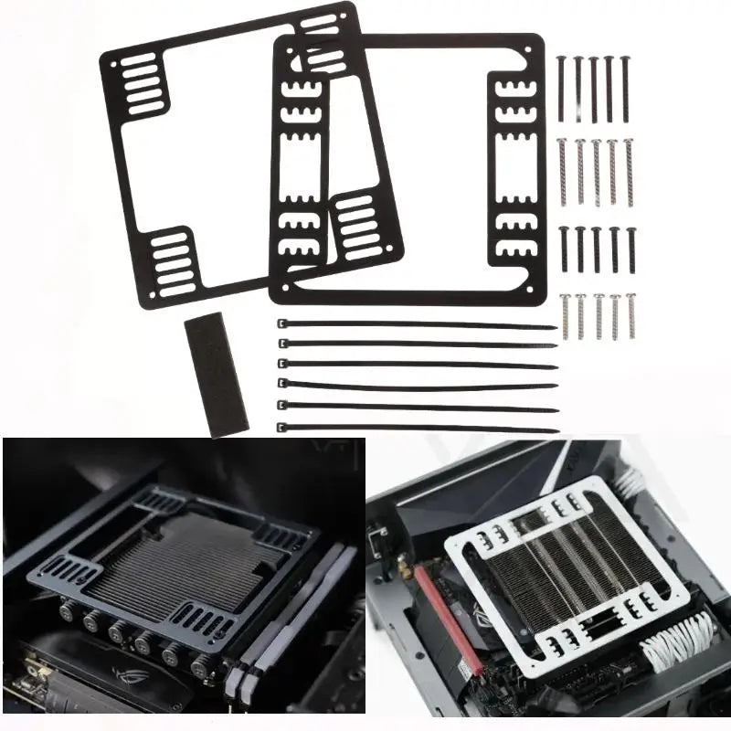 9CM to 12CM Fan Conversion Bracket – Aluminum Alloy CPU Mount