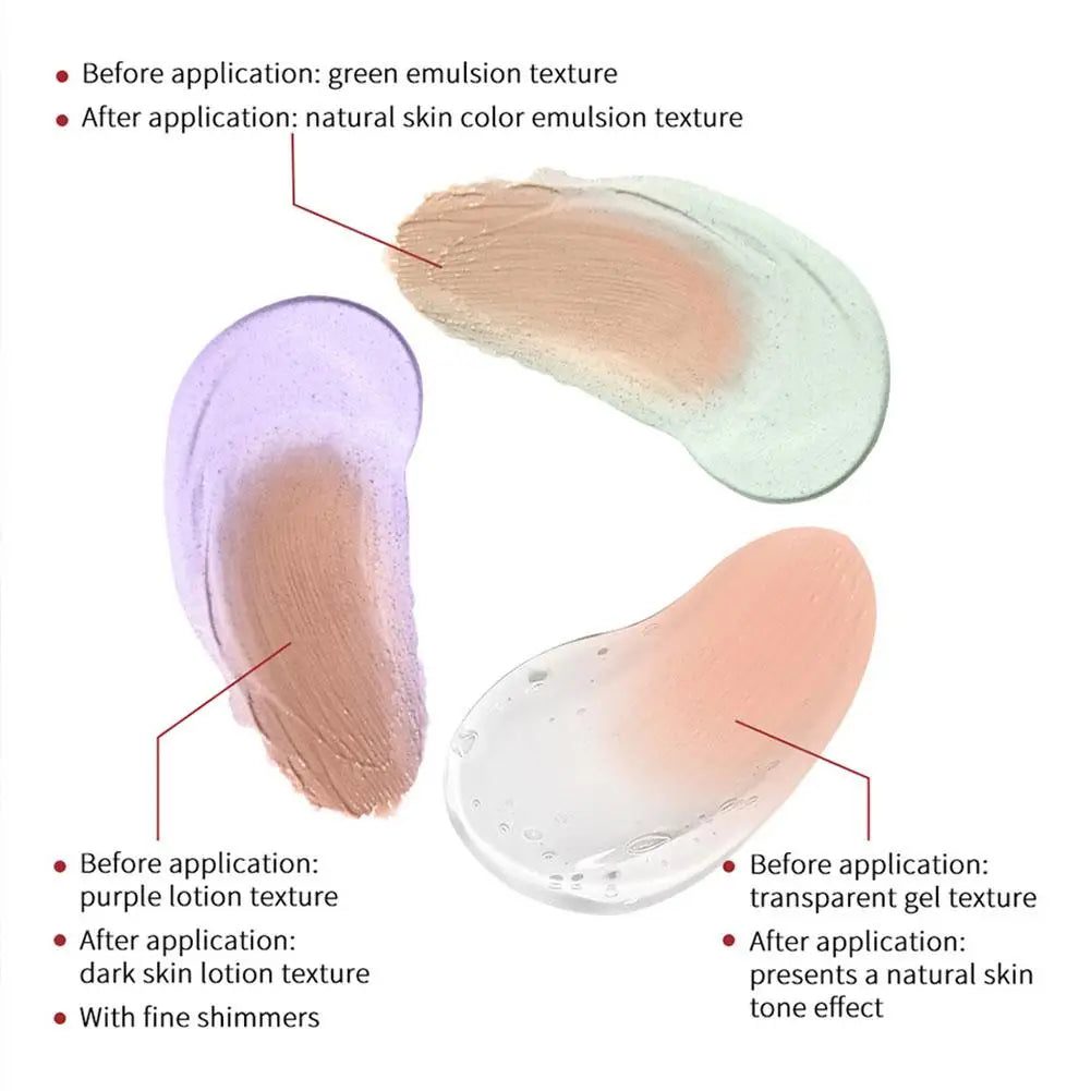 Centella CC Cream – Color-Changing Foundation, Full Coverage & Hydration CC Cream Foundation Zpaxo