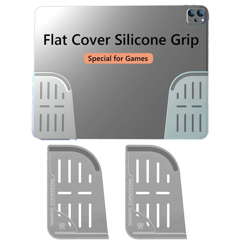 2pcs Soft SiliconeTrigger Gamepad Grip Handle Washable Auxiliary Mobile Game Holder Tablet Gaming Grip for iPad Tablet for PUBG Zpaxo