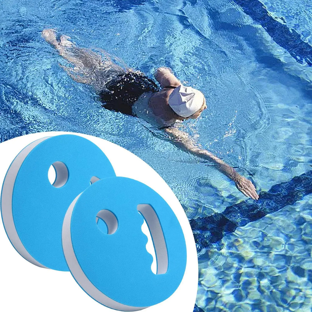 2-Pack EVA Foam Water Exercise Discs – Aqua Hand Paddles Aqua Exercise Paddles Zpaxo