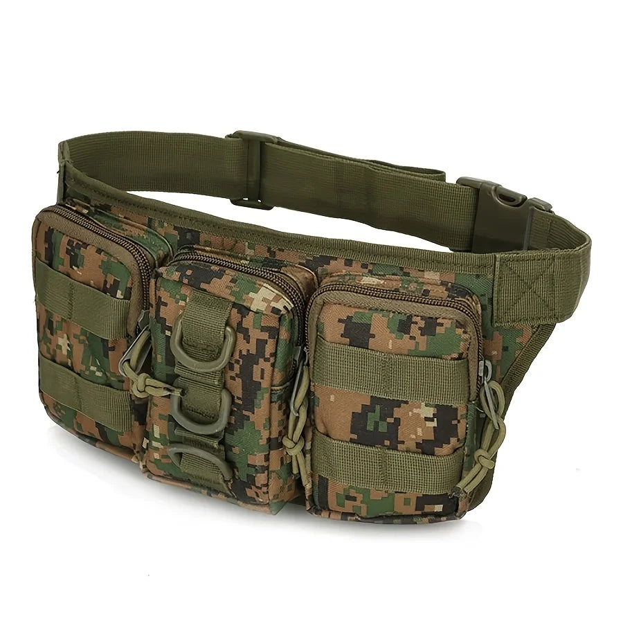 Men's Tactical Waist Bag System Hands-free Outdoor Camping Hiking