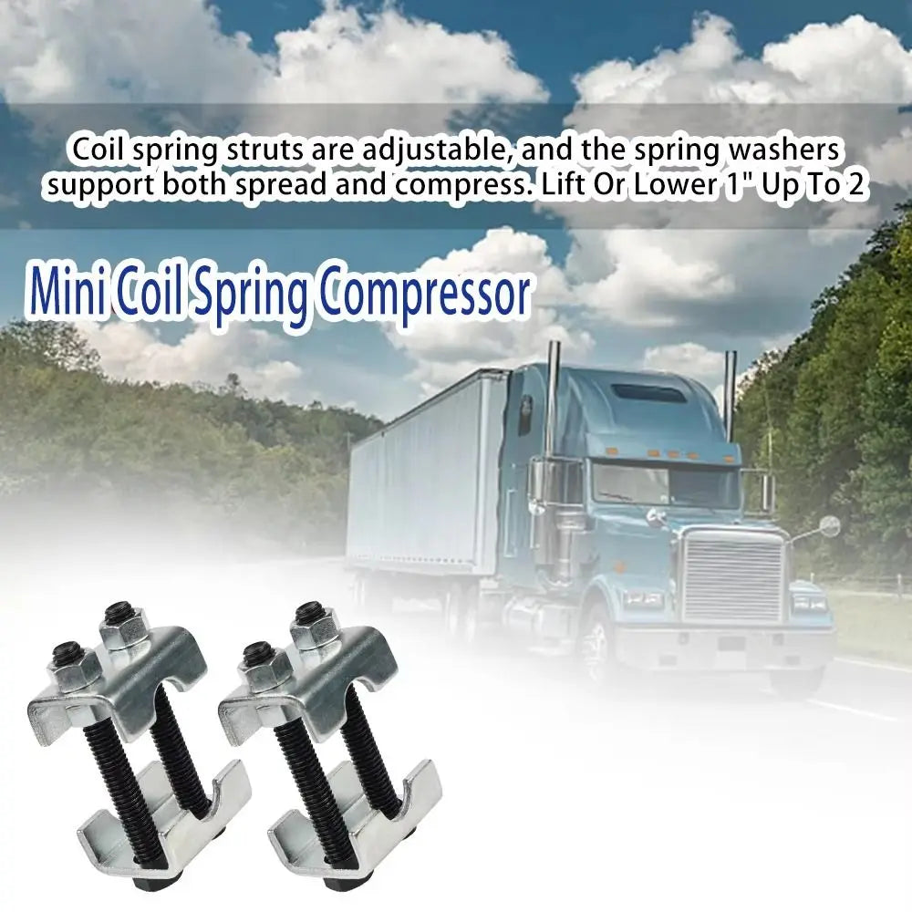 2-Way Adjustable Coil Spring Compressor Carbon Steel Construction 1-2 Zpaxo