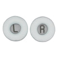 Earpads Easily Carrying Lightweight Earphone Parts for Tune 500BT 600BTNC Protein Leather Foam Ear Pad Replacement Zpaxo WHITE