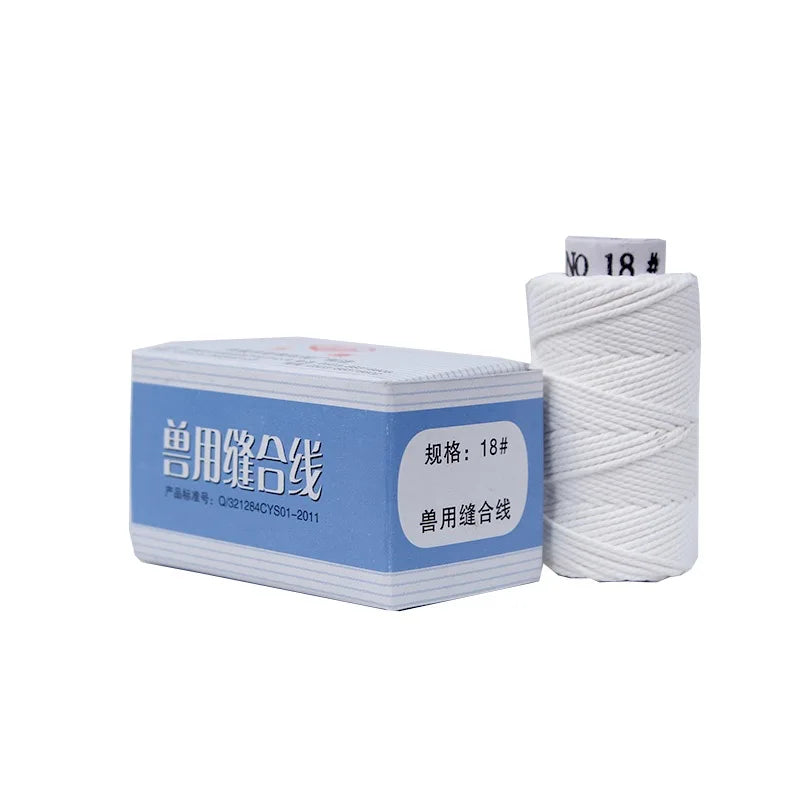 1 Volumes Veterinary Suture Pig Thread Special Beam Surgical Needle