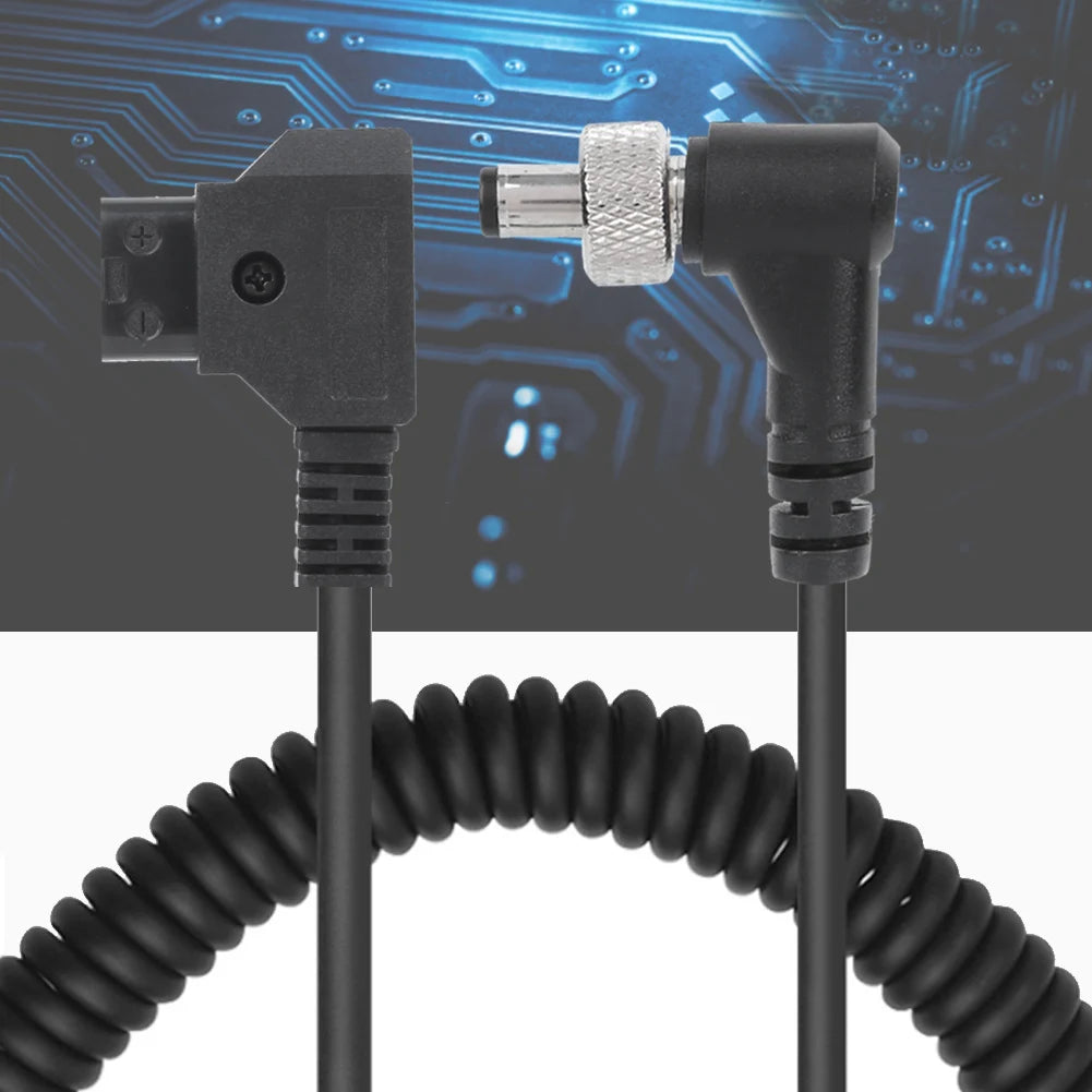 D& 8209 TAP Plug Port Monitor Supply Cable Plastic Black Spring Power