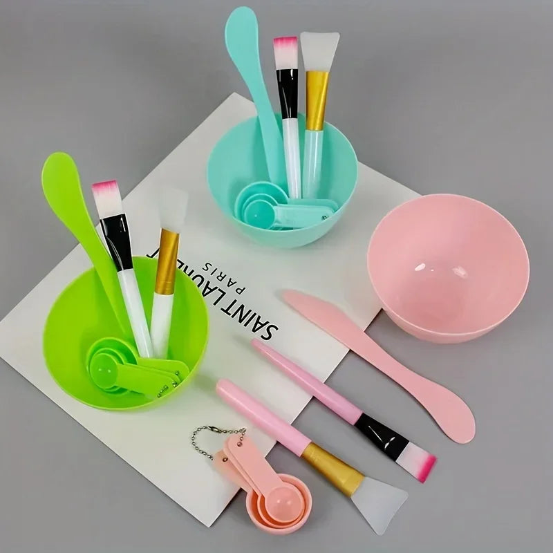 Face Mask Mixing Bowl 1 DIY Facemask Tool Facial Stick Spatula