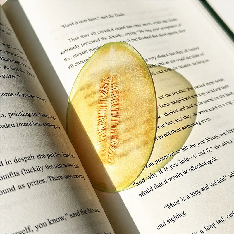 Delicate Transparent Acrylic Bookmark Reading Mark Student Premium Zpaxo A15