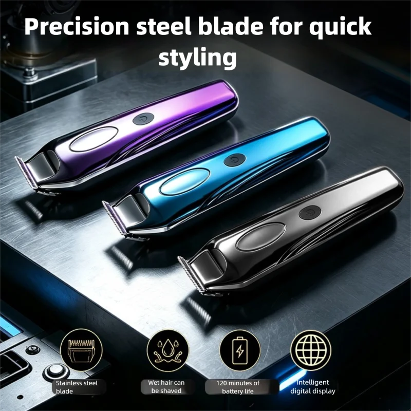 Electric Hair Clipper Household Carving Pusher Bald Head Shaver