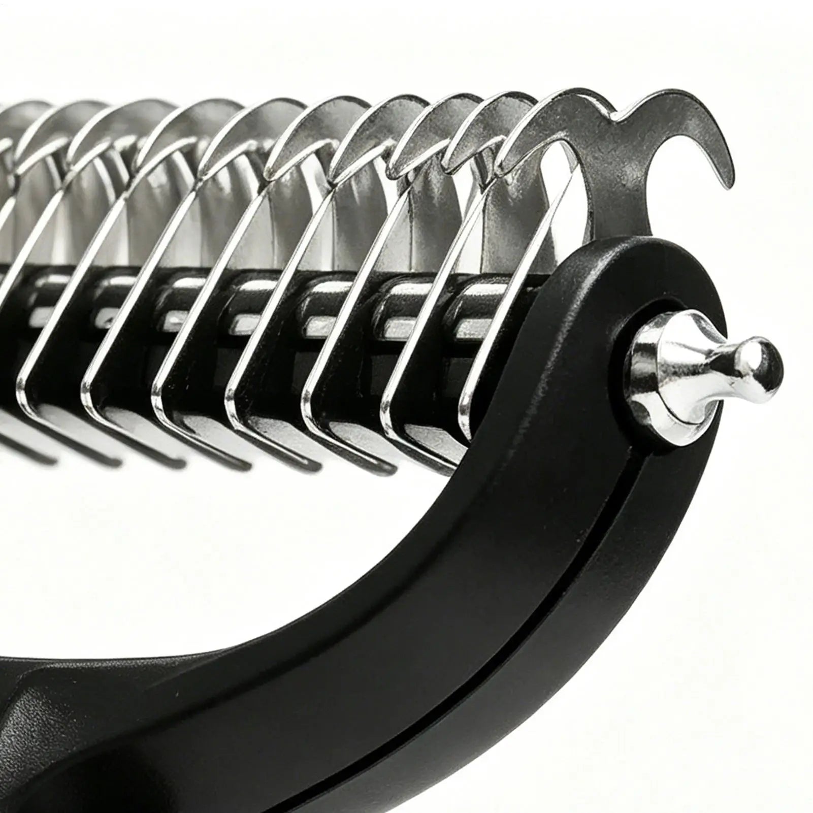 Pet Deshedding Brush – Dog & Cat Dematting Grooming Rake Pet Grooming Brush Zpaxo