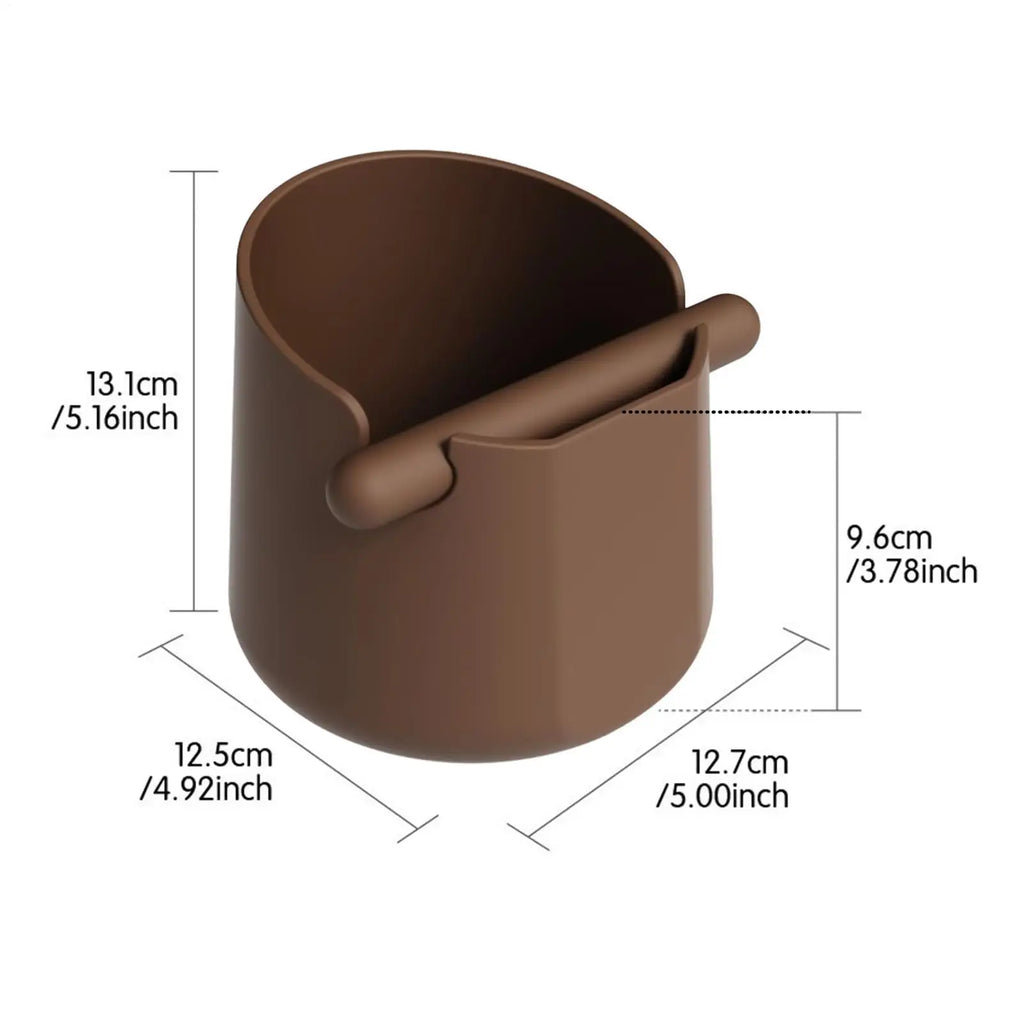 Coffee Knock Box Shock Absorbent Puck Container Bin Espresso Machine