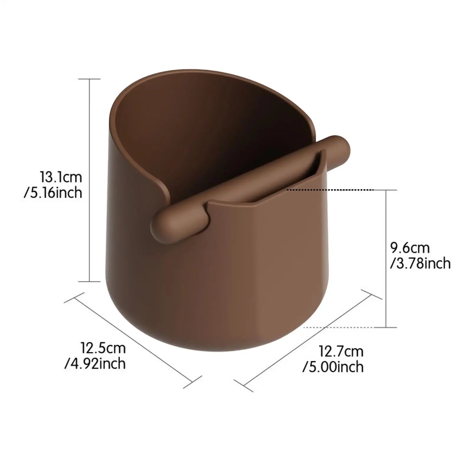 Coffee Knock Box Shock Absorbent Puck Container Bin Espresso Machine