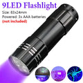 395nm UV & White Dual-Light Zoomable Flashlight | Pet Stain Torch