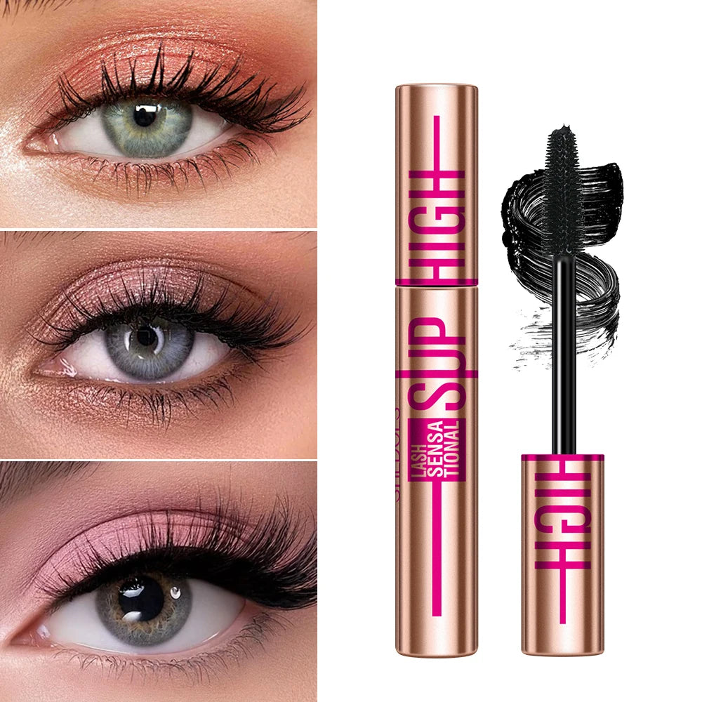 Thin Thick Mascara Durable Waterproof Natural Eye Makeup Curling