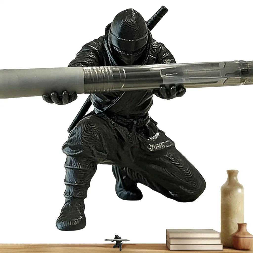 Creative Pen Holder Japanese Anime Ninja Style Pencil Rack Plastic Desk Organizer Office Stationery Storage Decorative Zpaxo