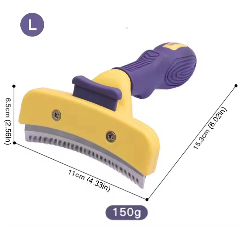 Dog Brush Grooming Accessories Cat Hair Care Supplies Pet Remover Zpaxo L