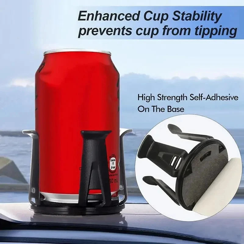 Black Car Cup Holder Insert – Ashtray & Aromatherapy Purifier Car Cup Holder Insert Zpaxo