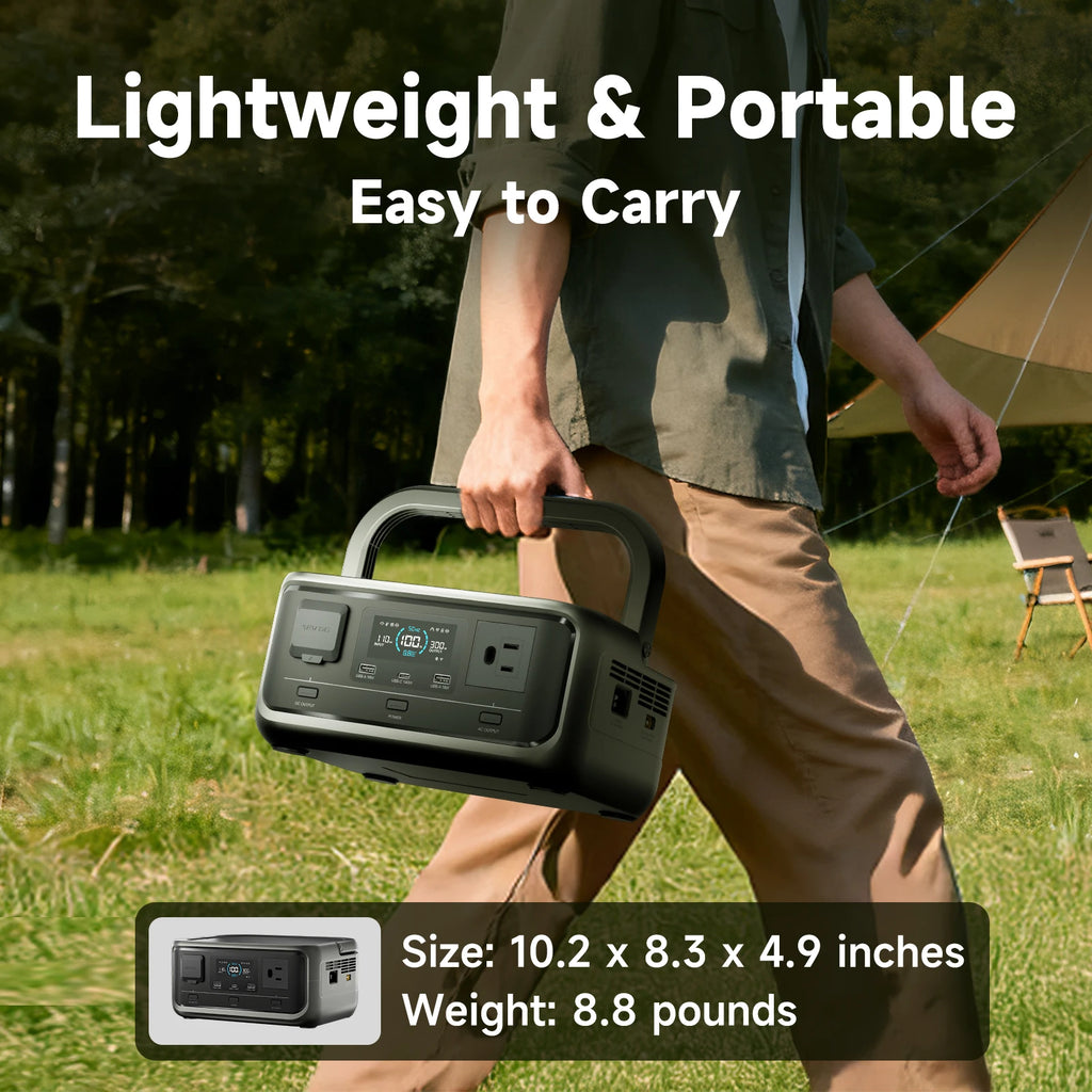 ALLPOWERS VOLIX P300 256Wh Portable Power Station 300W Peak 600W AC Zpaxo