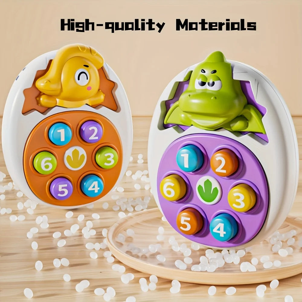 Dinosaur Press Tap Enlightenment Toy Interactive Learning Vibrant