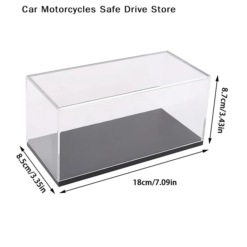 CM1 32 Car Model Toys Storage Box Acrylic Transparent Dustproof