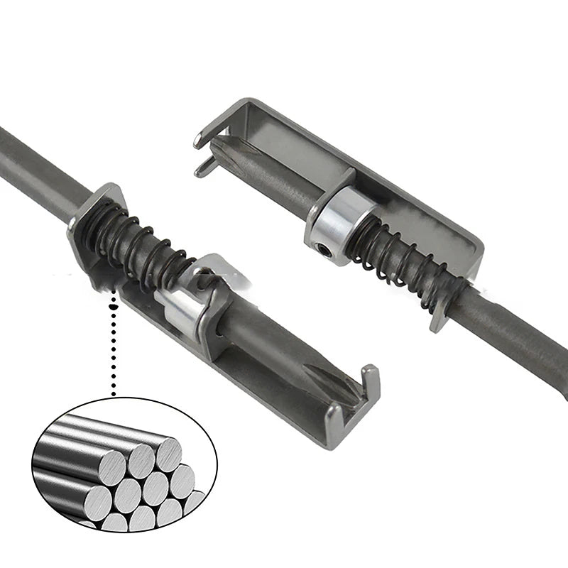 Heavy-duty Spring-loaded Screw Holder Bit Anti-drop Wear Resistant Zpaxo