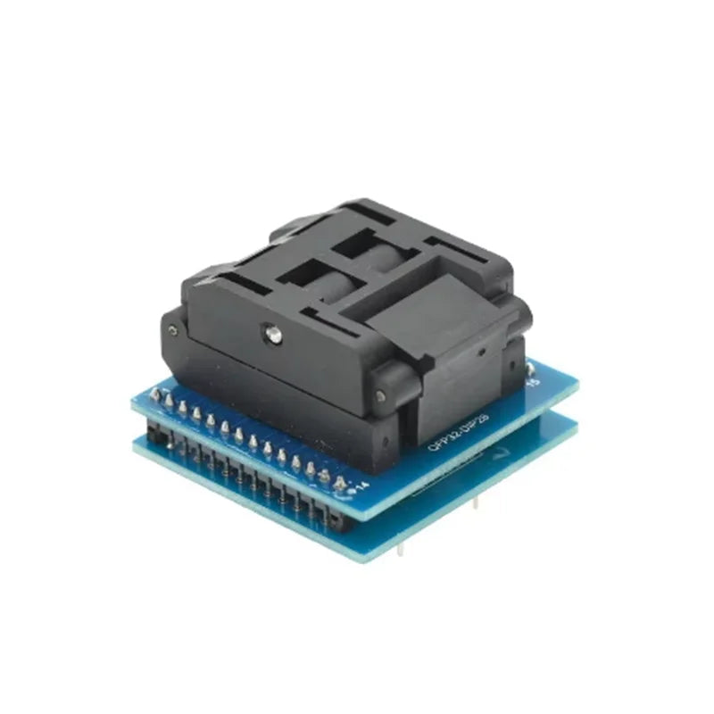 QFP32 to DIP28 Test Seat QFP44 to DIP40 Test Seat AVR Programming Burning Seat 0.8 Spacing Zpaxo
