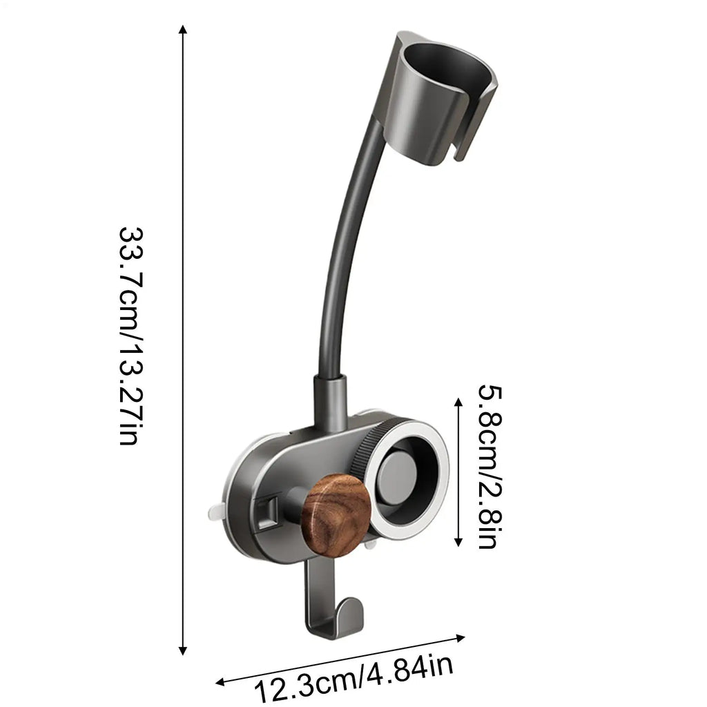 Hairdryer Holder Hands 360 Adjustable Flexible Gooseneck Blow Dryer