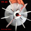 Motor Fan Blade Adjustable Motor Cooling Fan Impeller Motor Fan Vane High Temperature For Hydraulic Motor Accessories Zpaxo A1