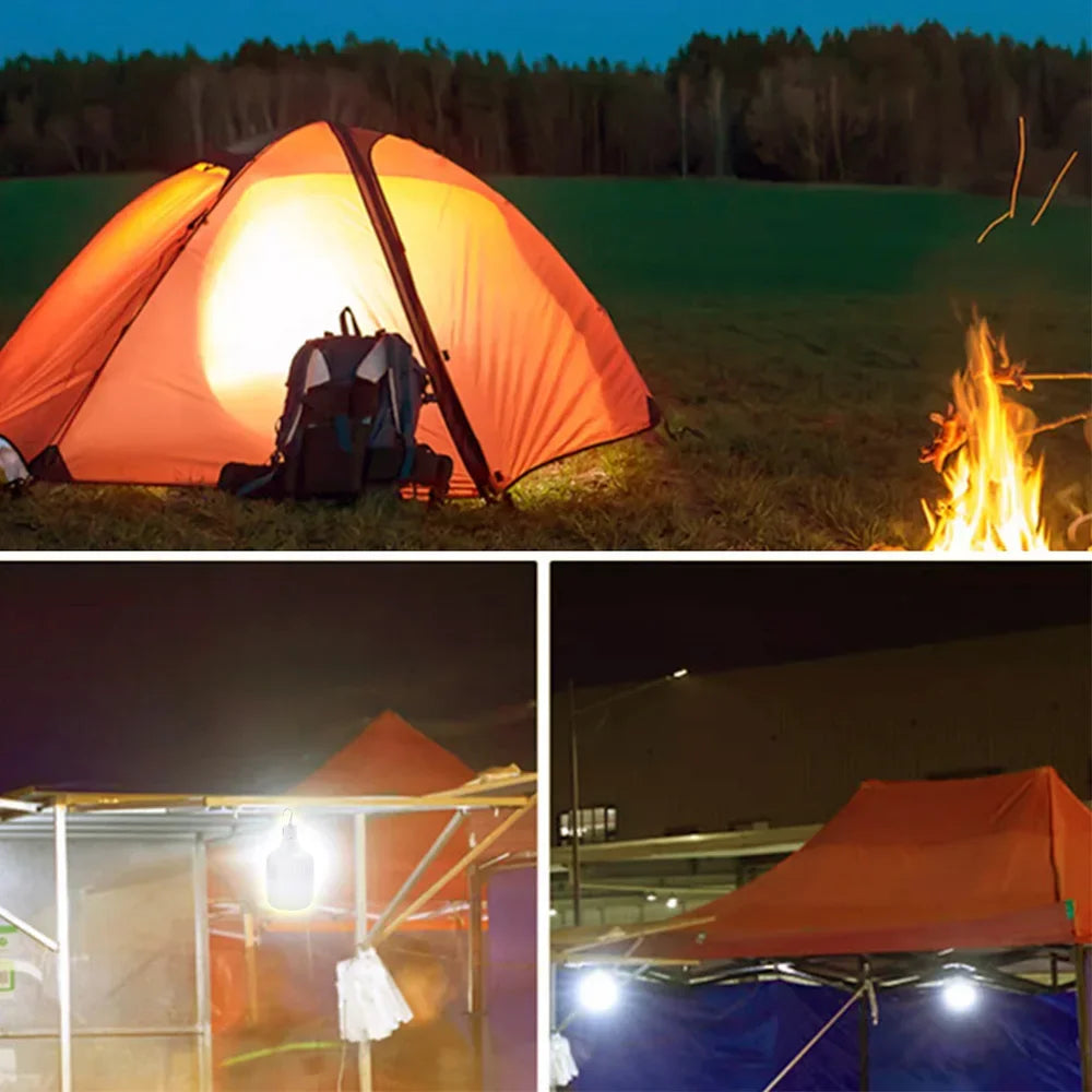 USB Rechargeable LED Camping Lantern | Portable Hanging Light