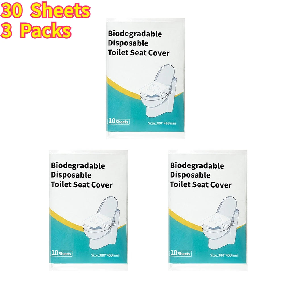 Disposable Toilet Seat Covers – Travel Pack for Public Restrooms