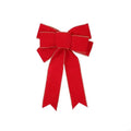 Durable Red Christmas Ribbon Loop Design Decoration Crafting Accessory
