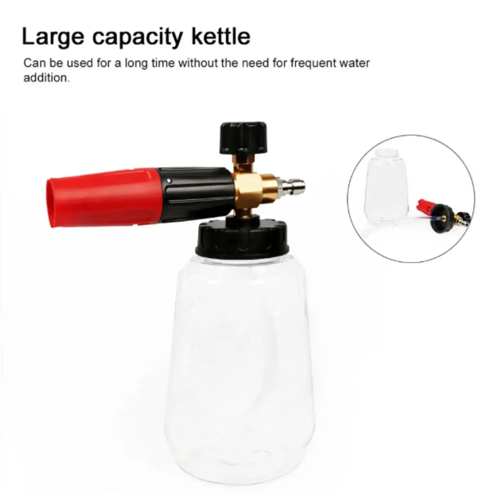 Adjustable Big Mouth High-pressure Foam Spray Nozzle Bottle Zpaxo