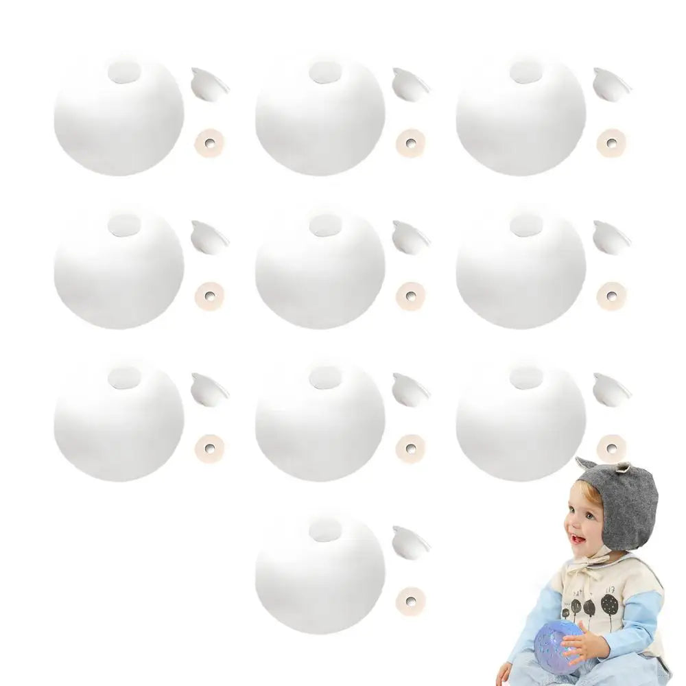 Stress Ball Making Kit Pressure Ball Milky Making Kit Noisy Sand Expander Tool Glutinous Stress Relief Base Container For Adults Zpaxo 4cm United States