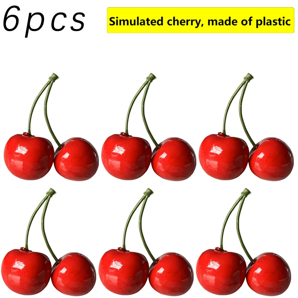 Artificial Cherry Decorations – Fake Fruit Props & Home Decor