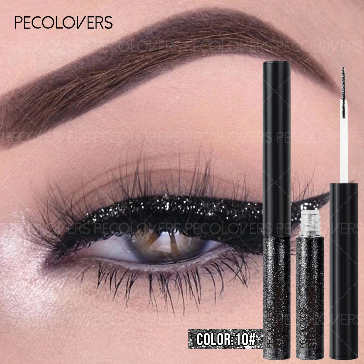 1PC Sky Blue Eyeliner with Dazzling Shimmering Pearl Colors And Sparkling Effects, Featuring High Saturation Zpaxo 10