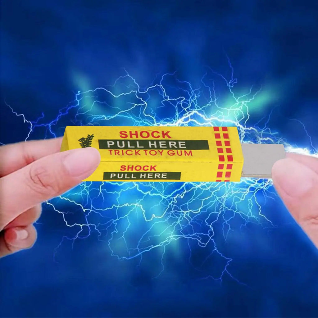Electric Shock Chewing Gum Magic Prank Toy Street Jokes Easy Comedy