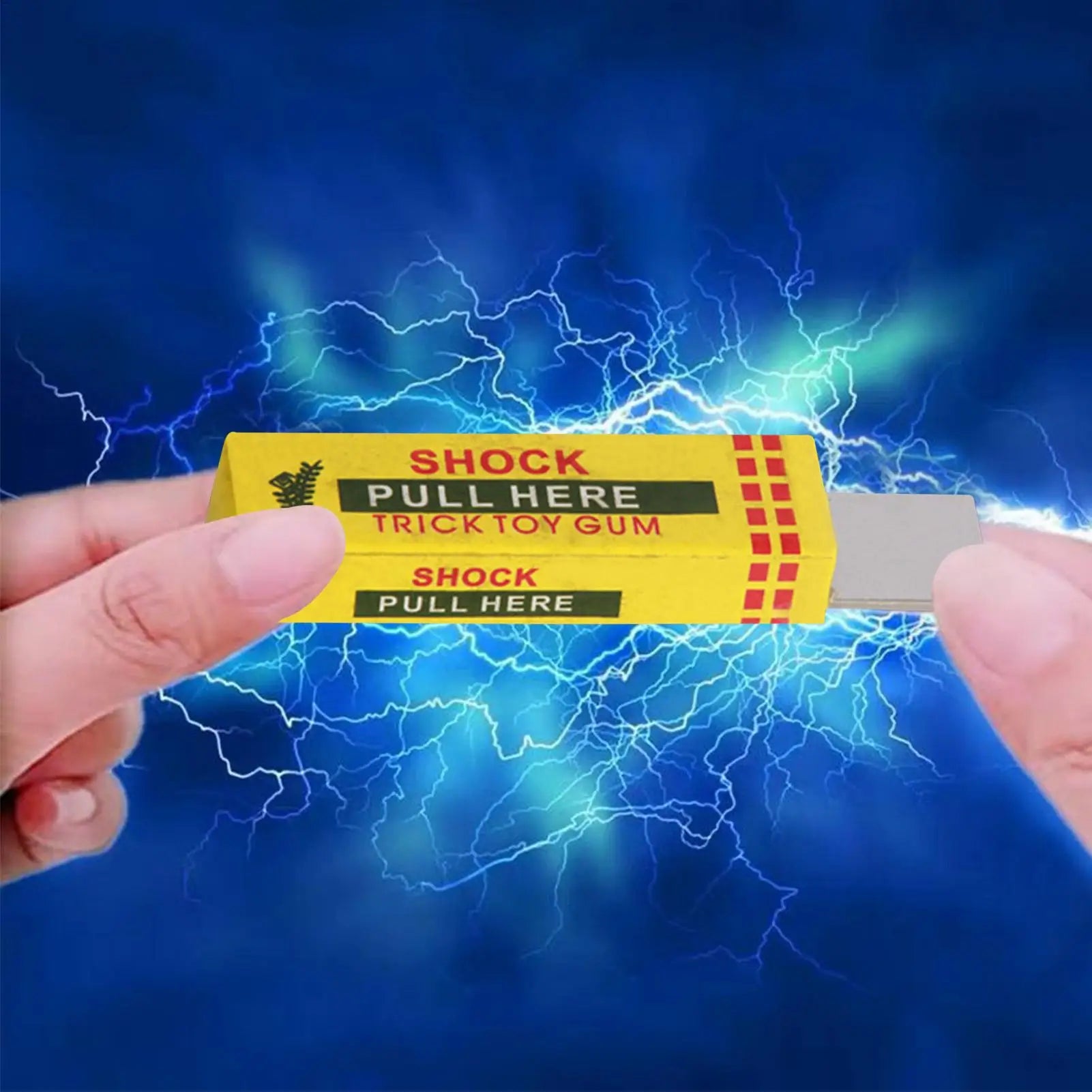 Electric Shock Chewing Gum Magic Prank Toy Street Jokes Easy Comedy