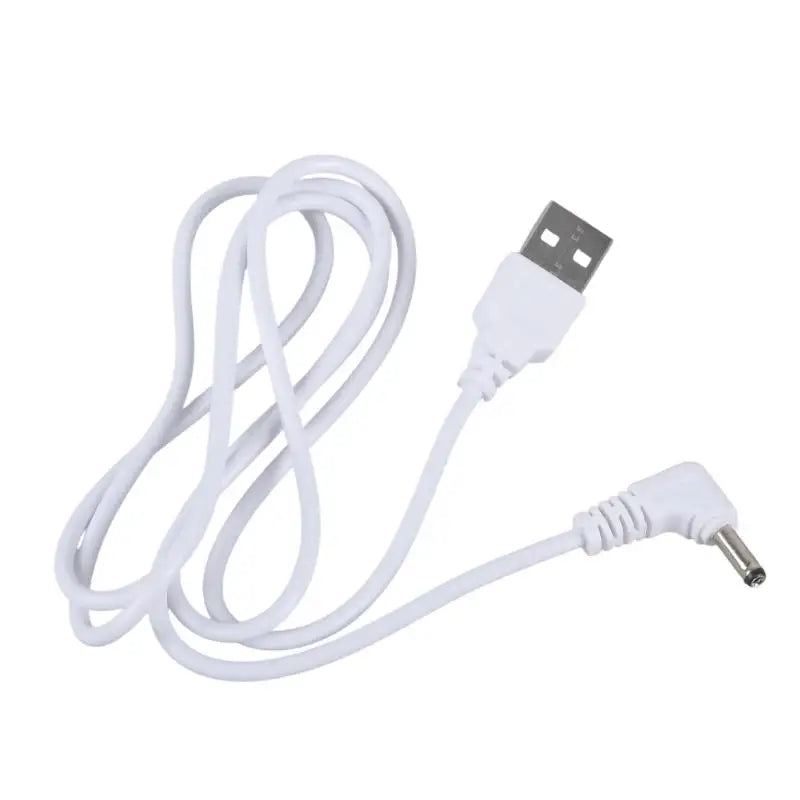 5V USB To 3.5x1.35mm Right Corner Power Cord For Sound Devices LED Radiances Admirers With 1M Plastic Cable Zpaxo