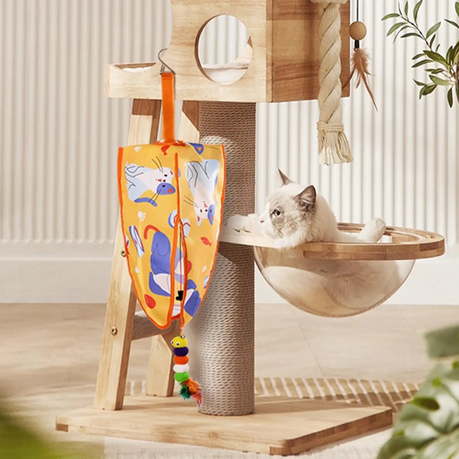 Automatic Cat Toy Rechargeable Activities Teaser Stimulating Toys