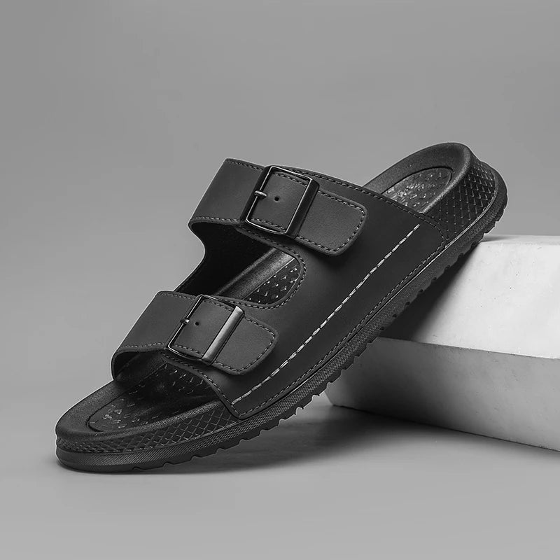Men's Slippers Comfortable Lightweight Soft Sole Casual Slides Indoor Zpaxo M631 1 39