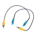 Fakra to RCA Adapter Cable – Rear View Camera Converter