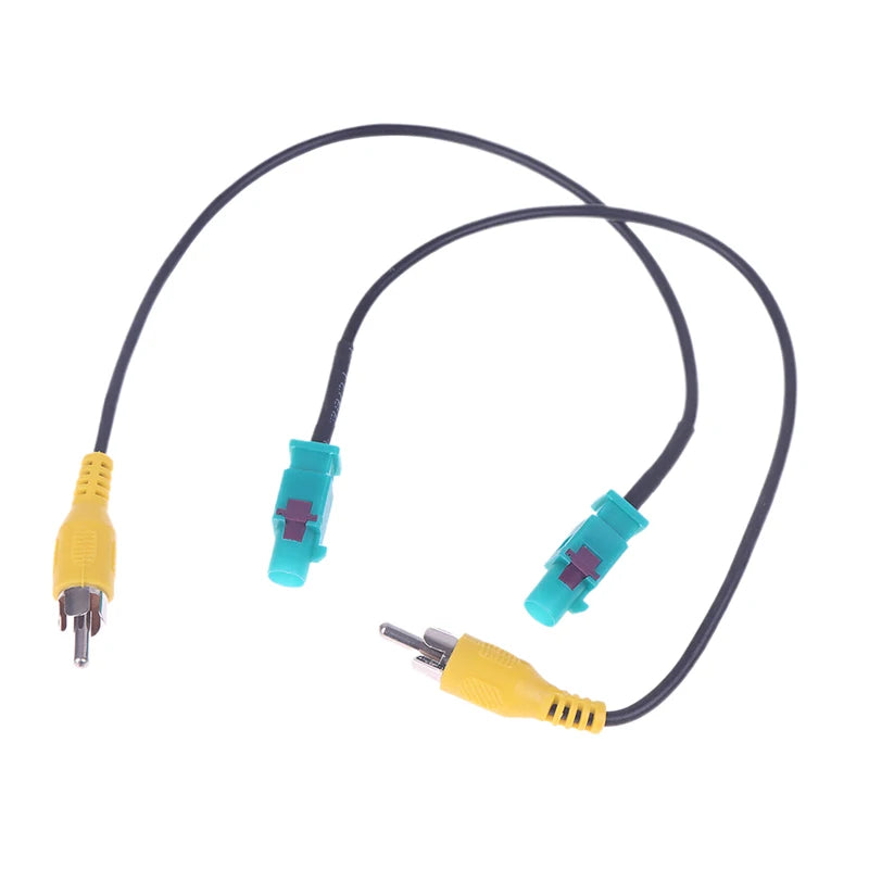 Fakra to RCA Adapter Cable – Rear View Camera Converter