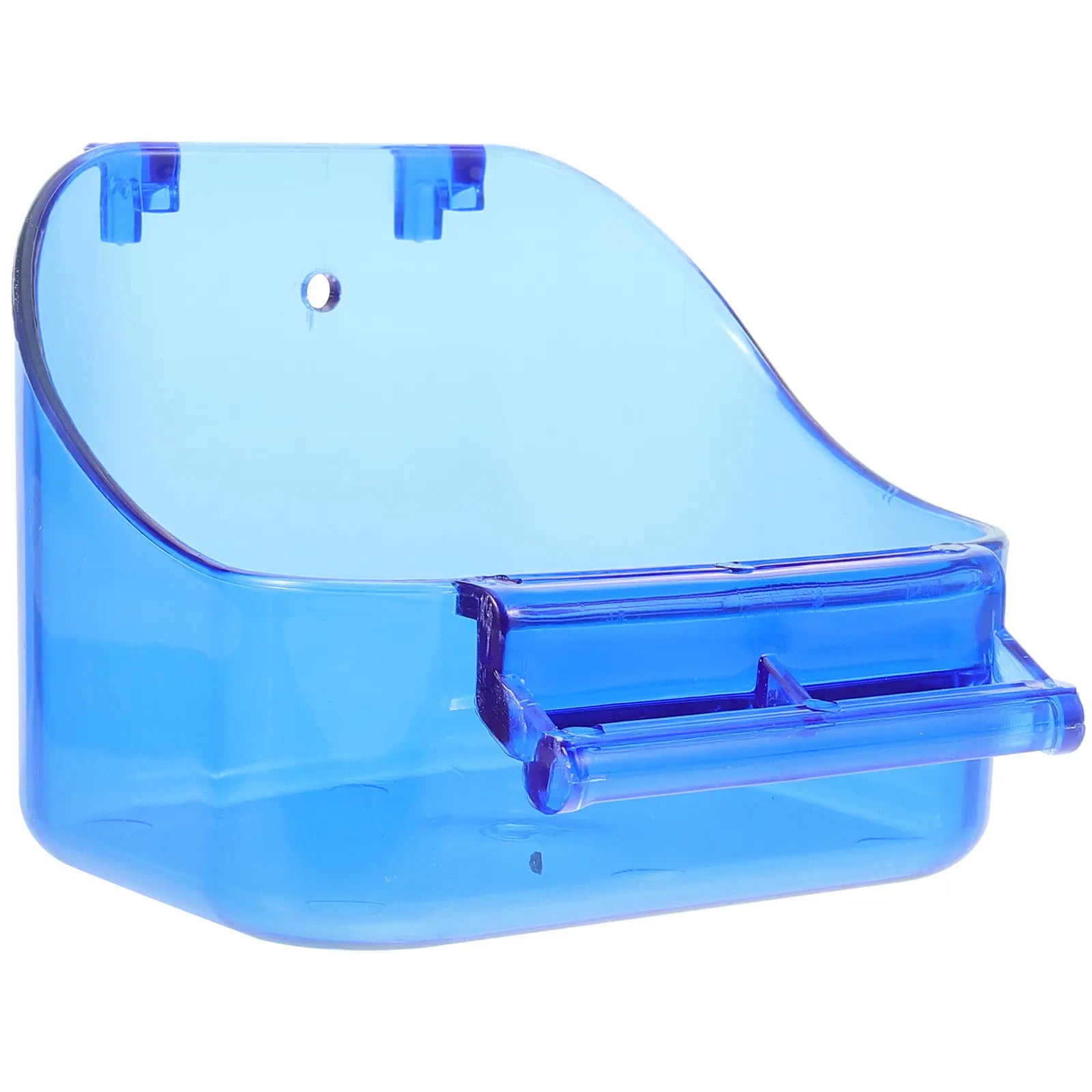 Compact Bird Bath Cage Reusable Leakproof Parrot Shower Box Smooth