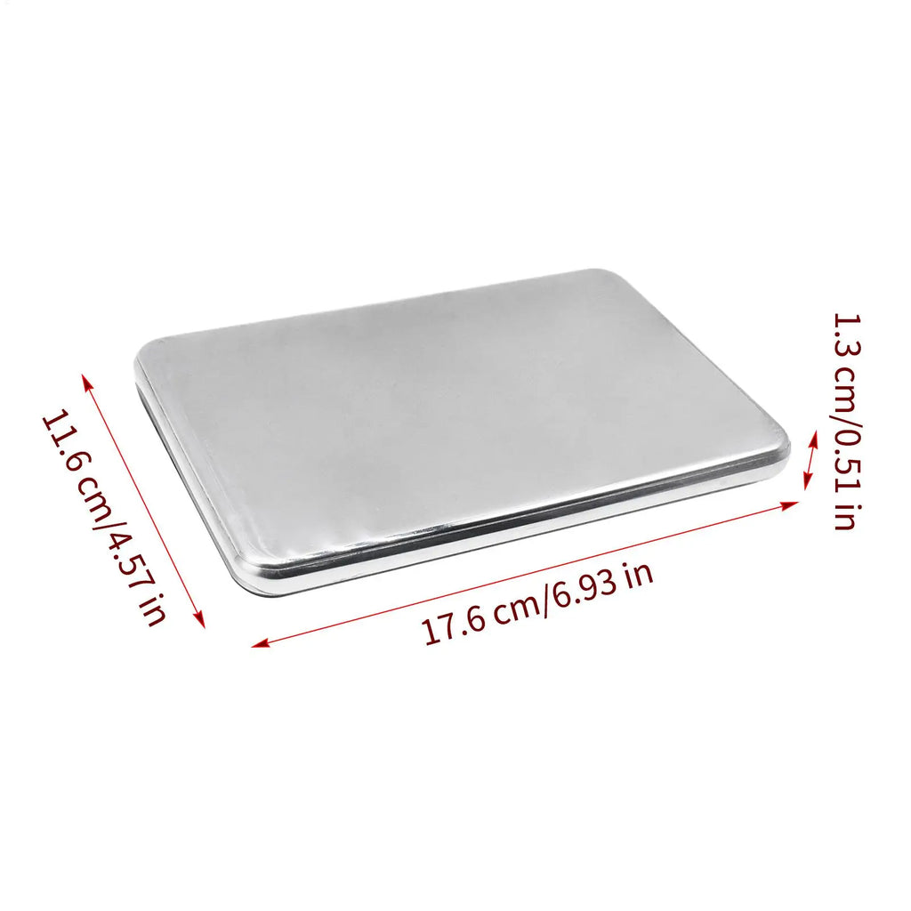 Reusable Stainless Steel Ice Packs Quick Freeze Rectangular Food Cooling Plate Long-lasting Lunch Box Cooling Pack Outdoor Zpaxo