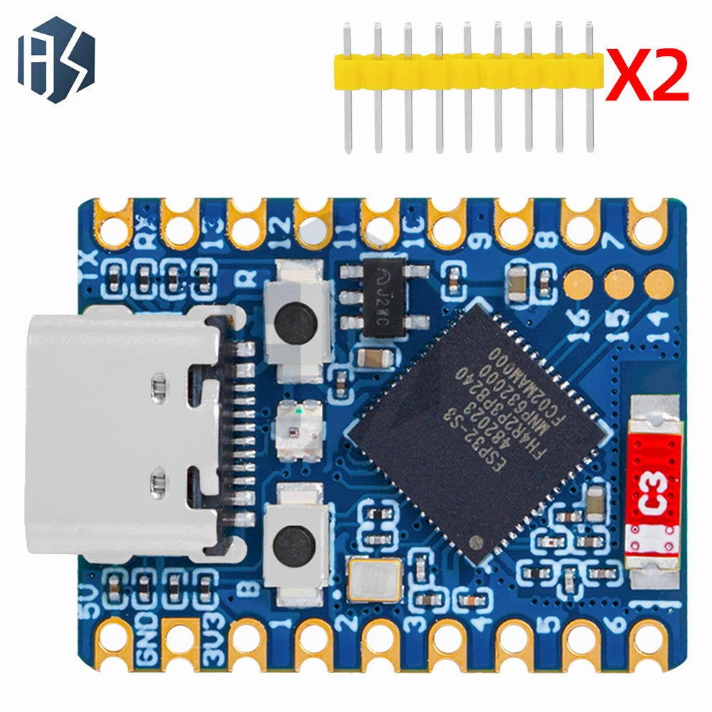 ESP32-S3-Zero Mini Development Board WiFi Bluetooth Ultra-small Size ESP32 C3 S3 ESP 32 Zpaxo