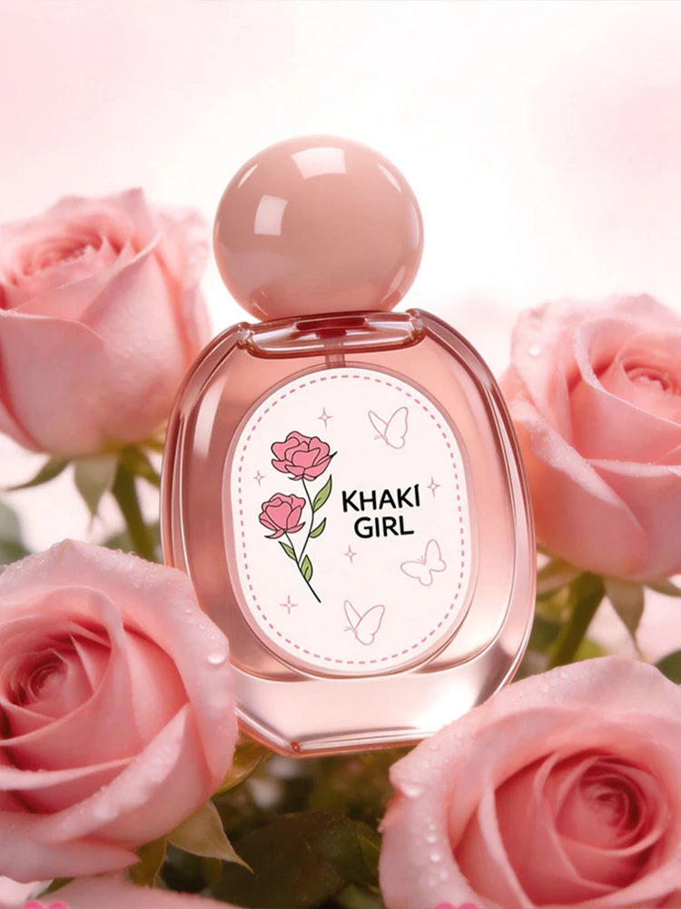 Elegant Rose Perfume Gift Box Set Floral Scent Fresh Fruity Fragrance Eau De Parfum Lasting Aroma Women Student Daily Present Zpaxo