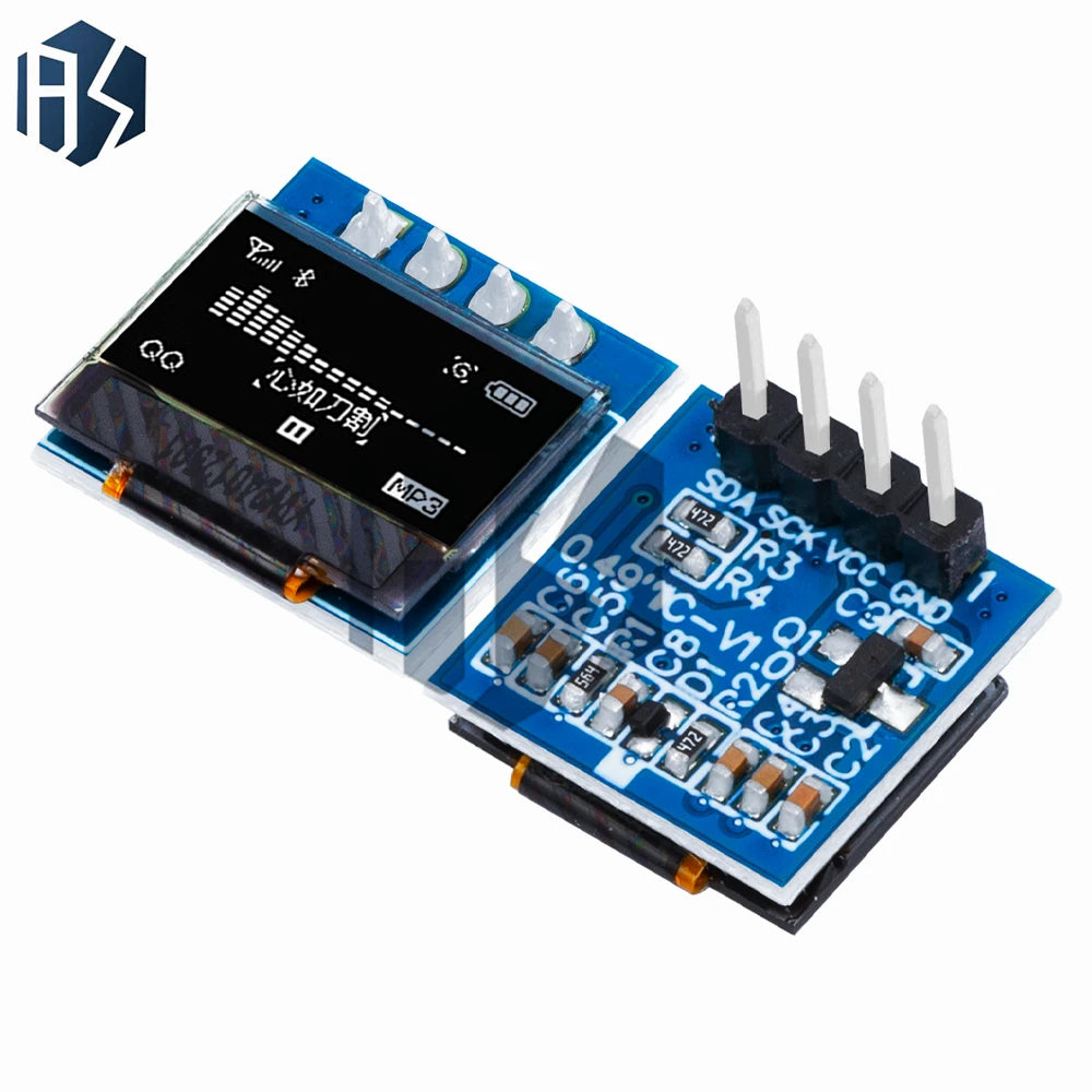 OLED Display LCD Module White 0 49 Screen 64x32 I2C IIC Interface Zpaxo