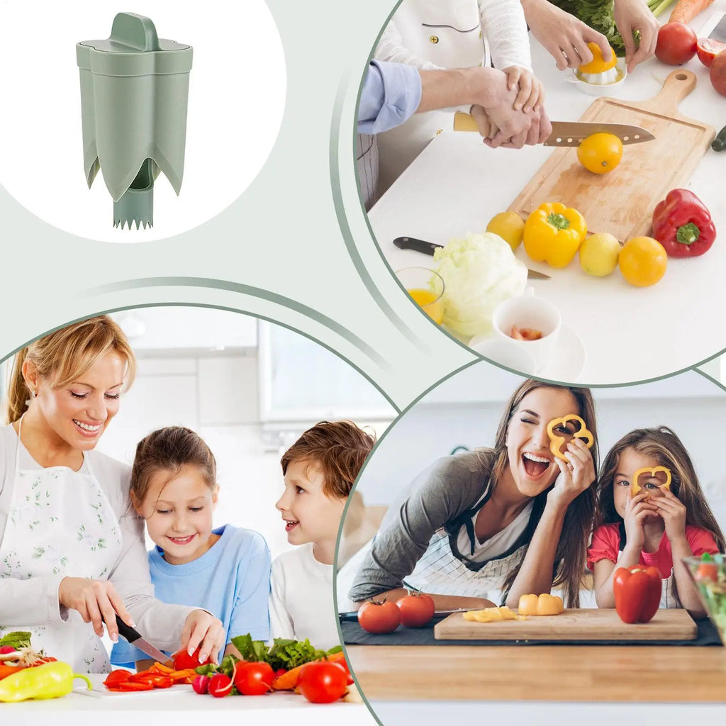 2-in-1 Pepper Corer Seed Remover Multifunctional Vegetable Coring